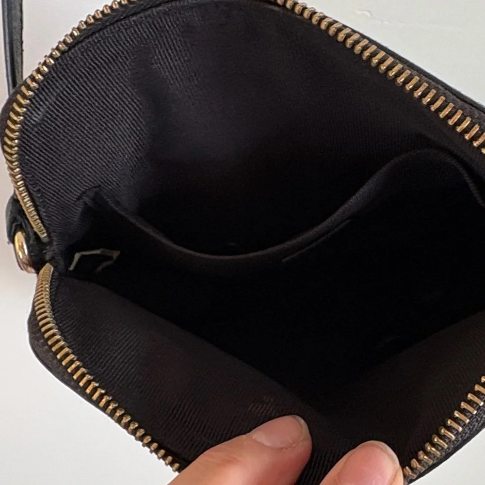 Furla Elegant Black Pebbled Leather Crossbody Bag